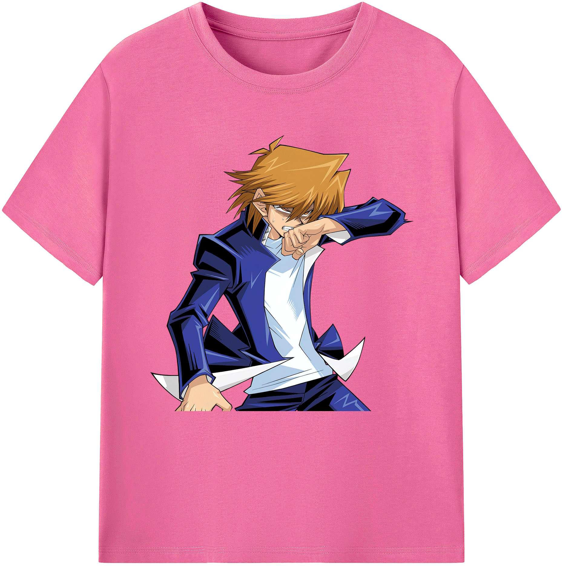 （画像用） 遊☆戯☆王 Yu-Gi-Oh! レディースカジュアルプリントTシャツ（綿100％）